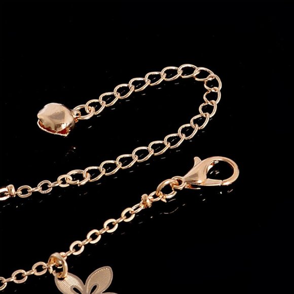 Sweet Simple Dragonfly Shape Anklets Chain - Picture 3 of 5